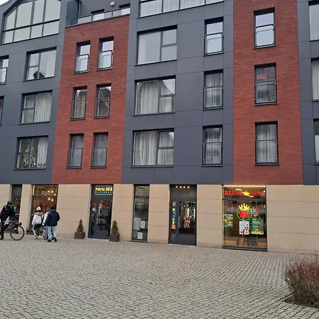 Lägenhet Przytulny Blisko Motlawy I Neptuna Z Miejscem W Garazu Gratis