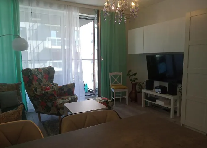 Przytulny Blisko Motlawy I Neptuna Z Miejscem W Garazu Gratis Apartment