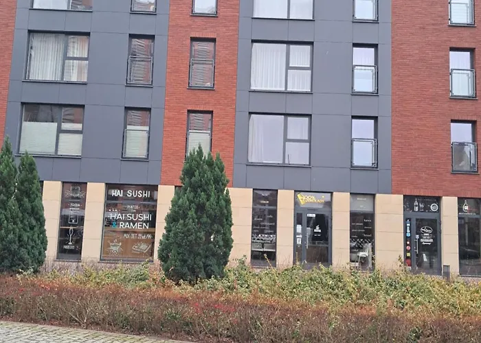 Przytulny Blisko Motlawy I Neptuna Z Miejscem W Garazu Gratis Apartamento Gdańsk